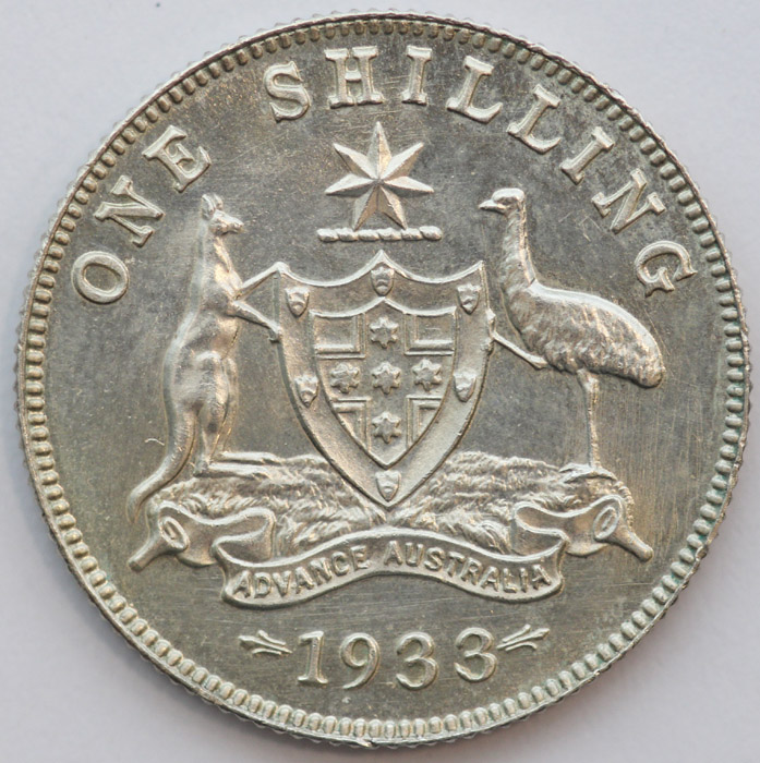 Australia 1933 Shilling, Lu... image