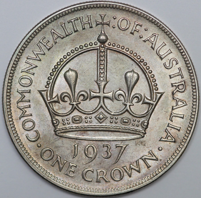 Australia 1937 Crown, Choic... image