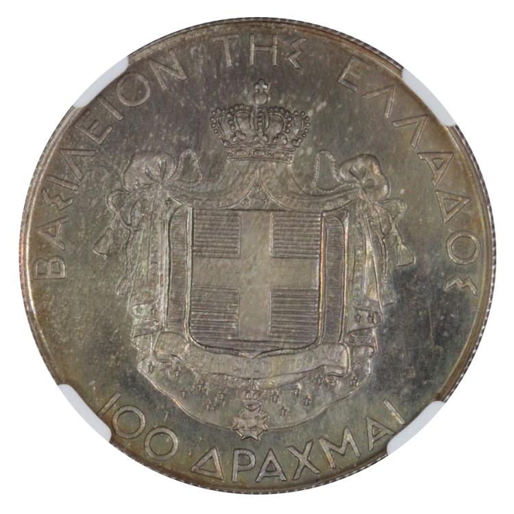 Greece (1940) Proof 100 Dra... image