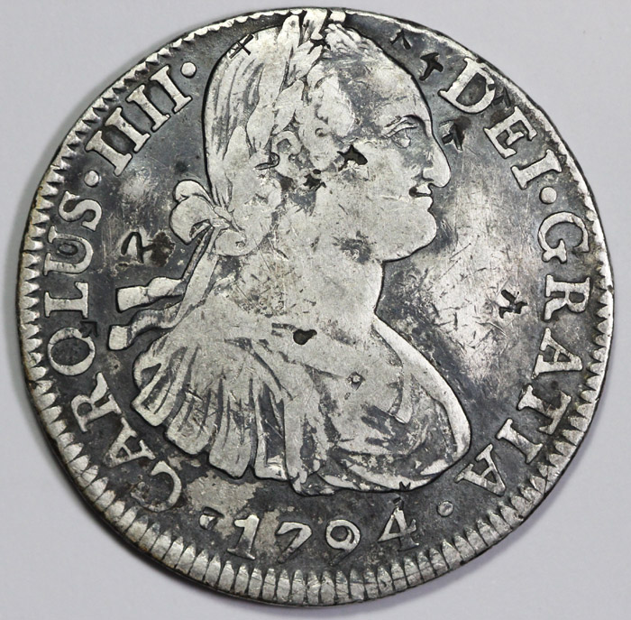 Mexico 1794 FM 8 Reales, go... image