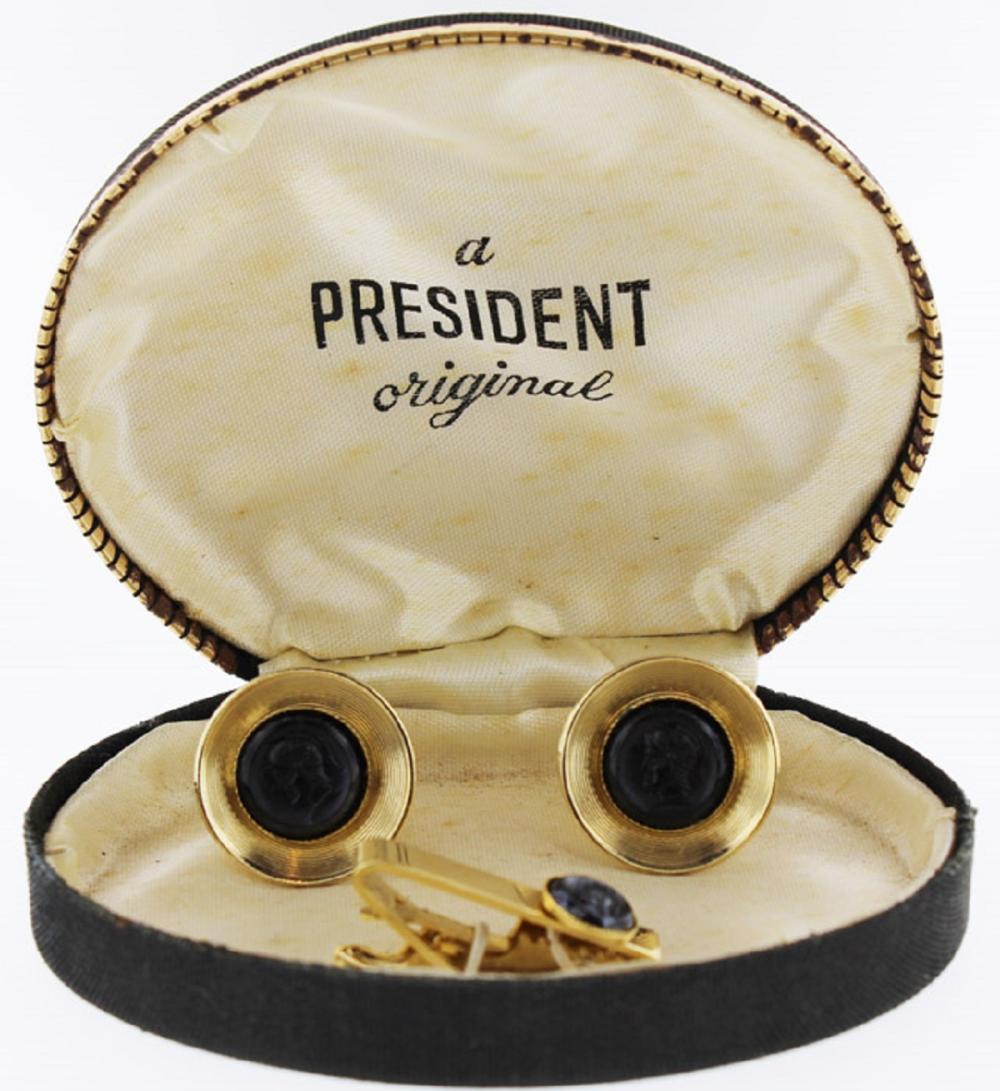 Vintage Men's Cufflinks wit... image