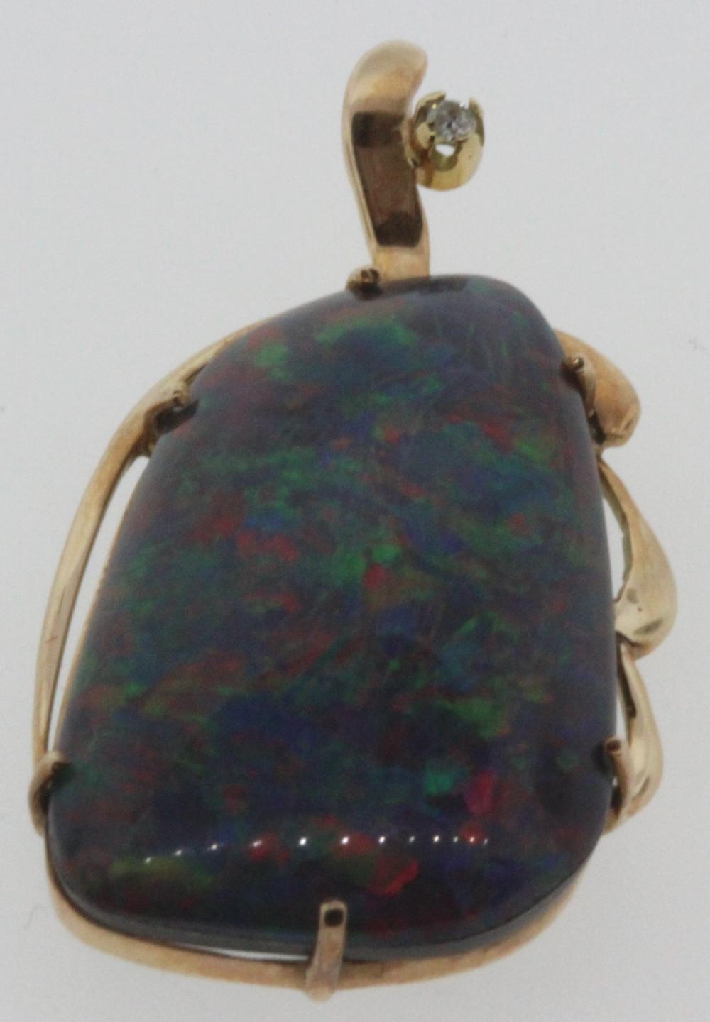 Opal Triplet Pendant with m... image