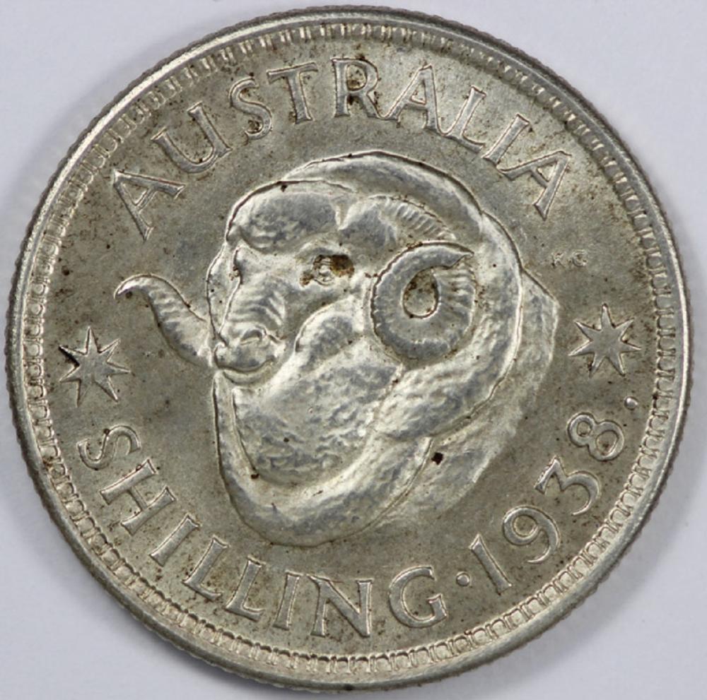 Australia. 1938 Shilling, l... image