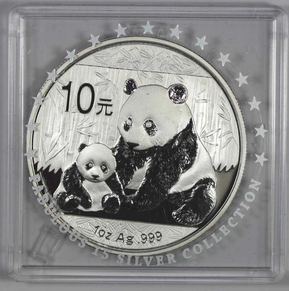 China. 2012 'Panda' Silver ... image