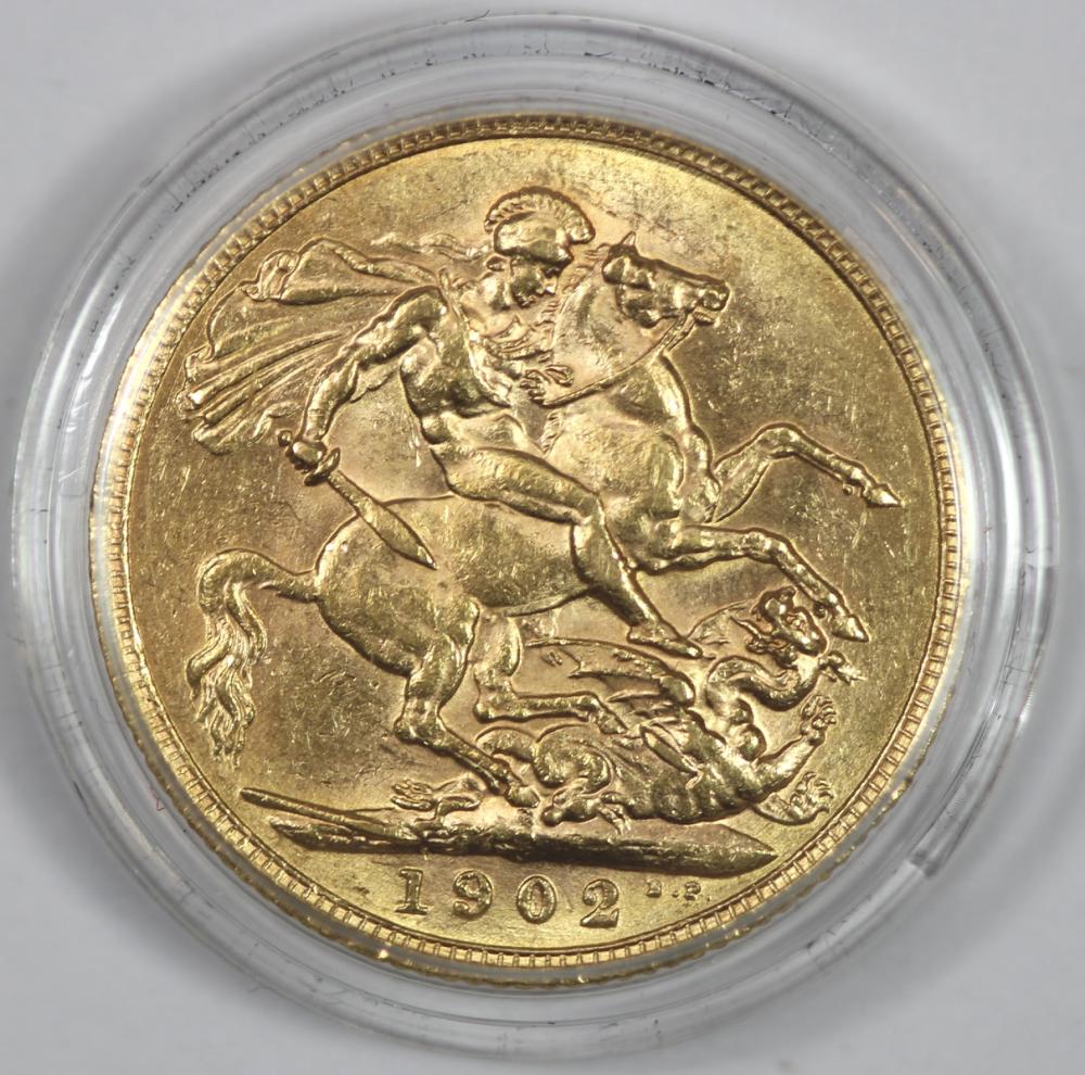 Great Britain. 1902 Gold (0... image