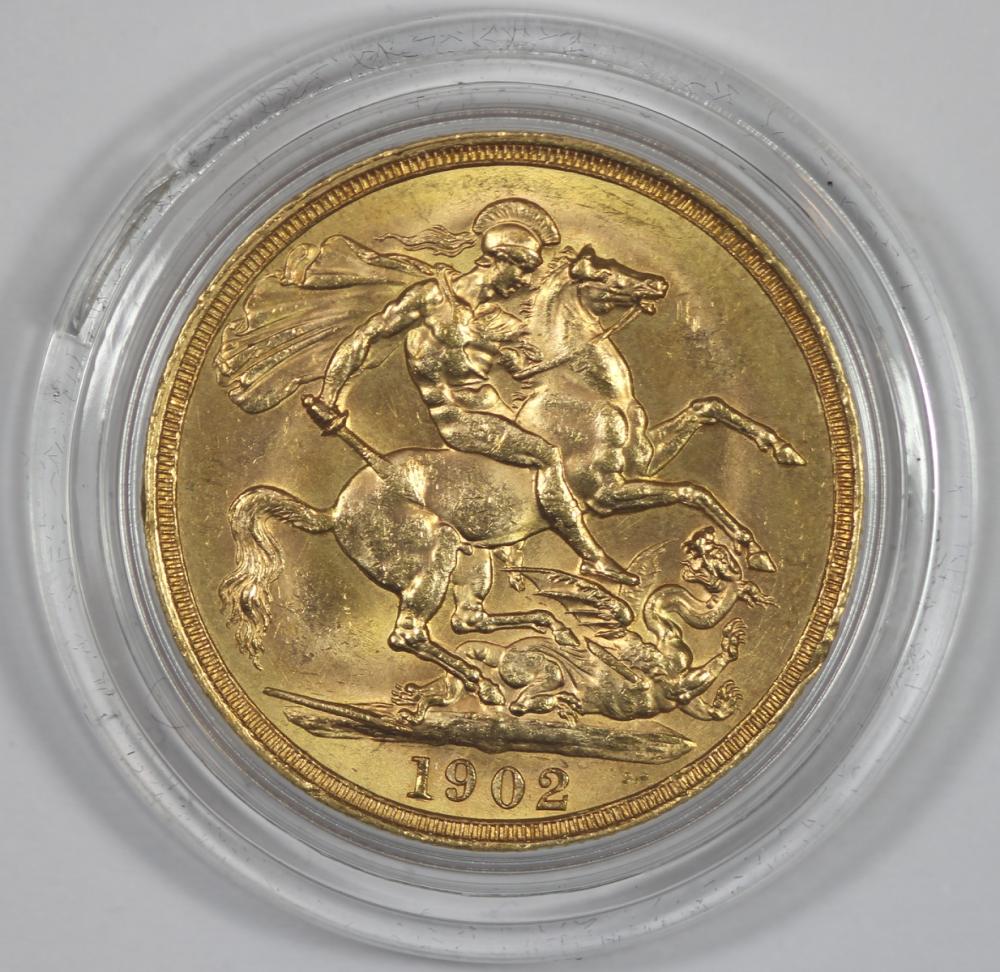 Great Britain. 1902 Gold (0... image