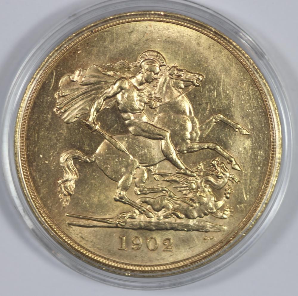 Great Britain. 1902 Gold (0... image