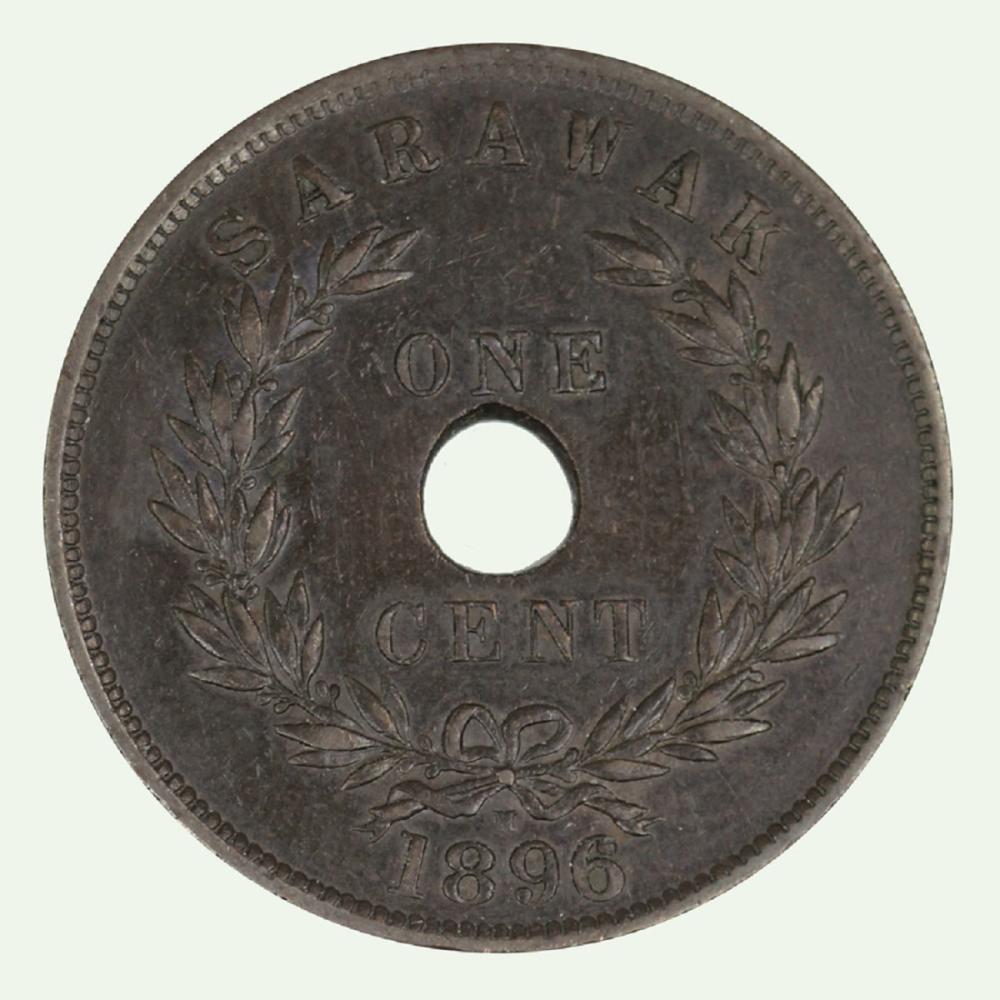 Sarawak. 1896 H Cent, good ... image