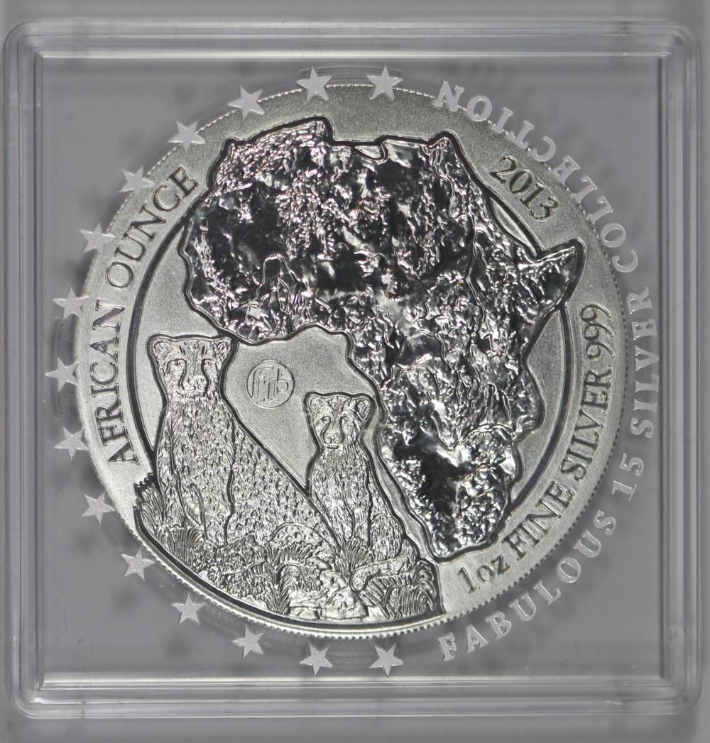 Rwanda. 2013 Silver (0.999)... image