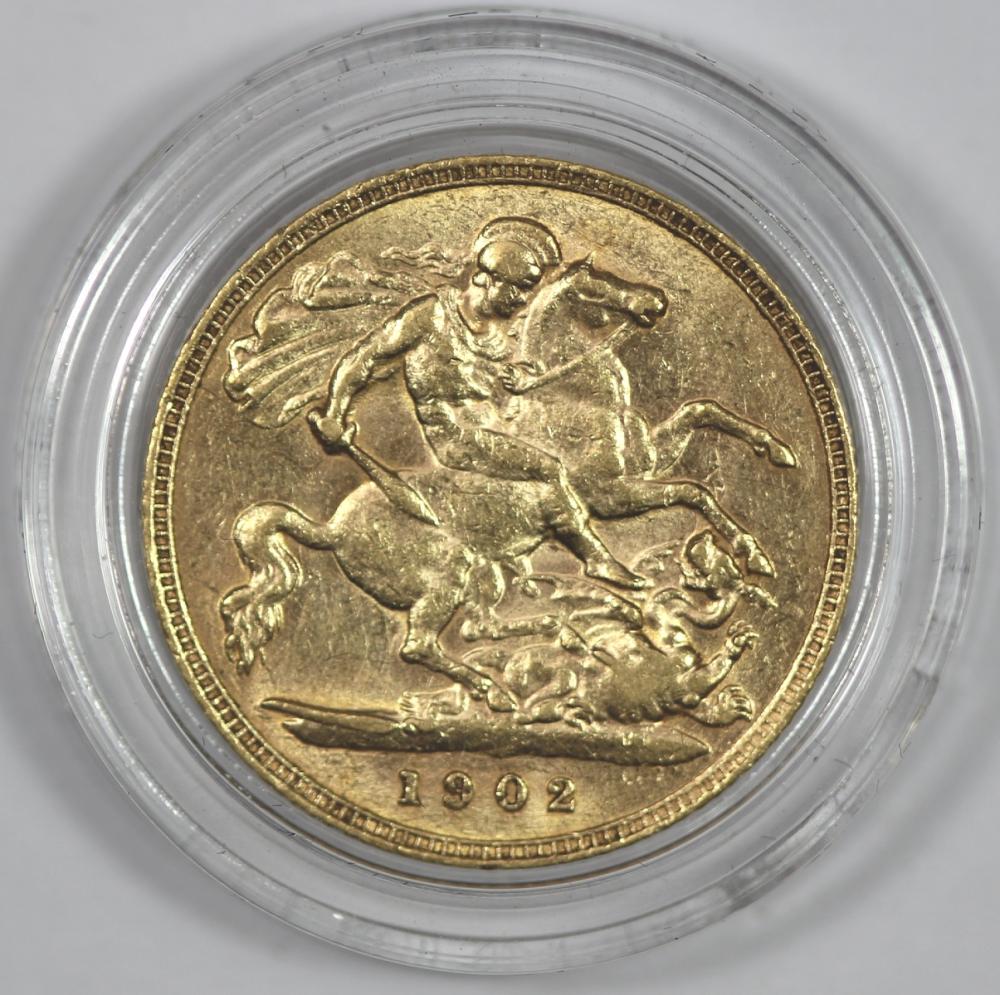 Great Britain. 1902 Gold (0... image