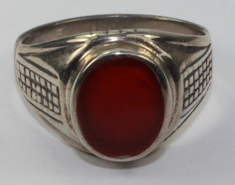 Carnelian & Sterling (0.925... image