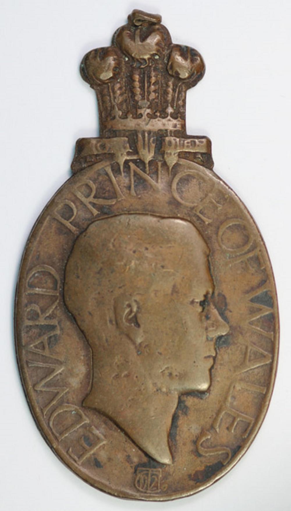 India. Medalet to commemora... image