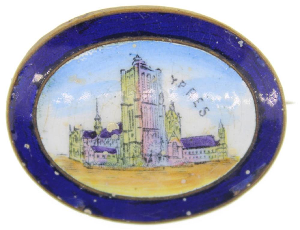 Vintage Enamelled Pin depic... image