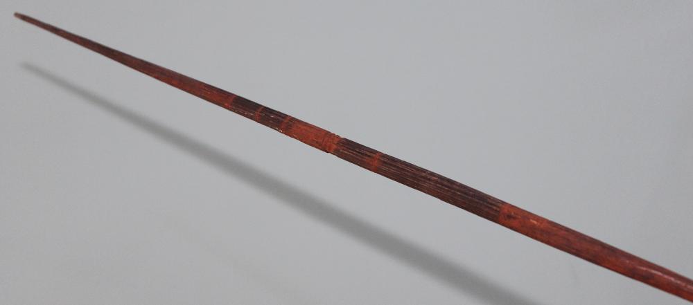 New Guinea. Throwing Spear ... image