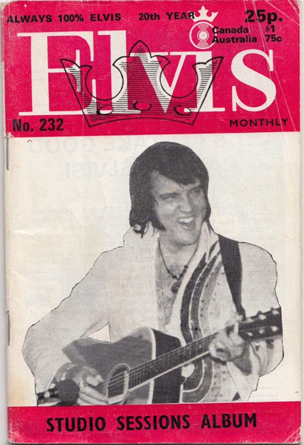 'Elvis' Monthly No. 232 (Ma... image