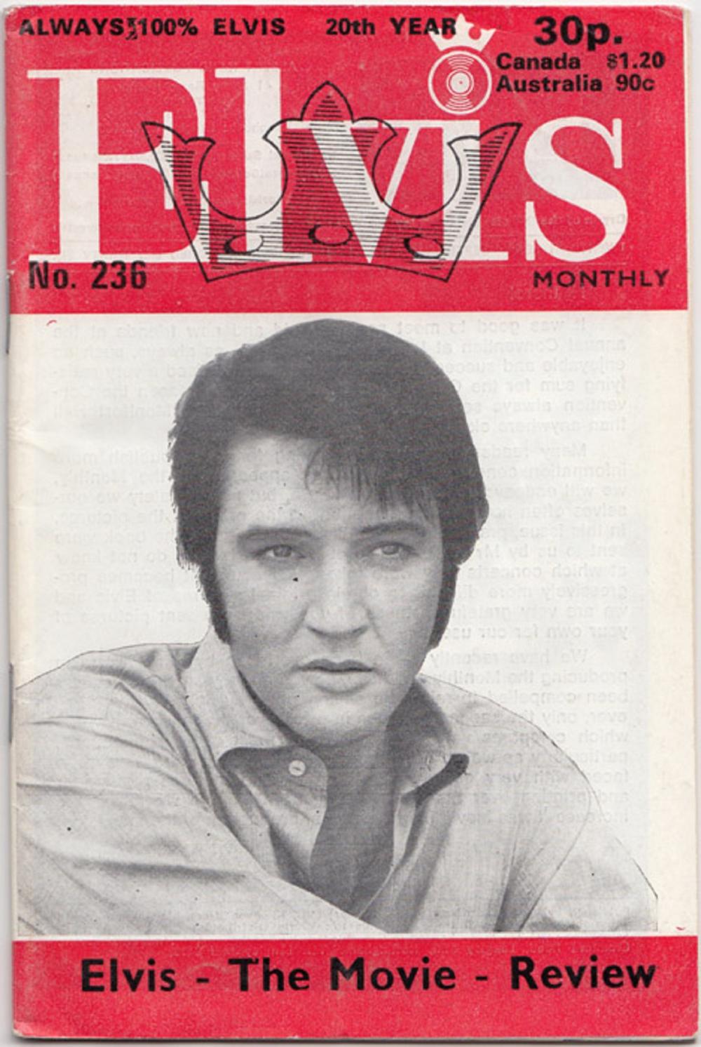 'Elvis' Monthly No. 236 (Se... image