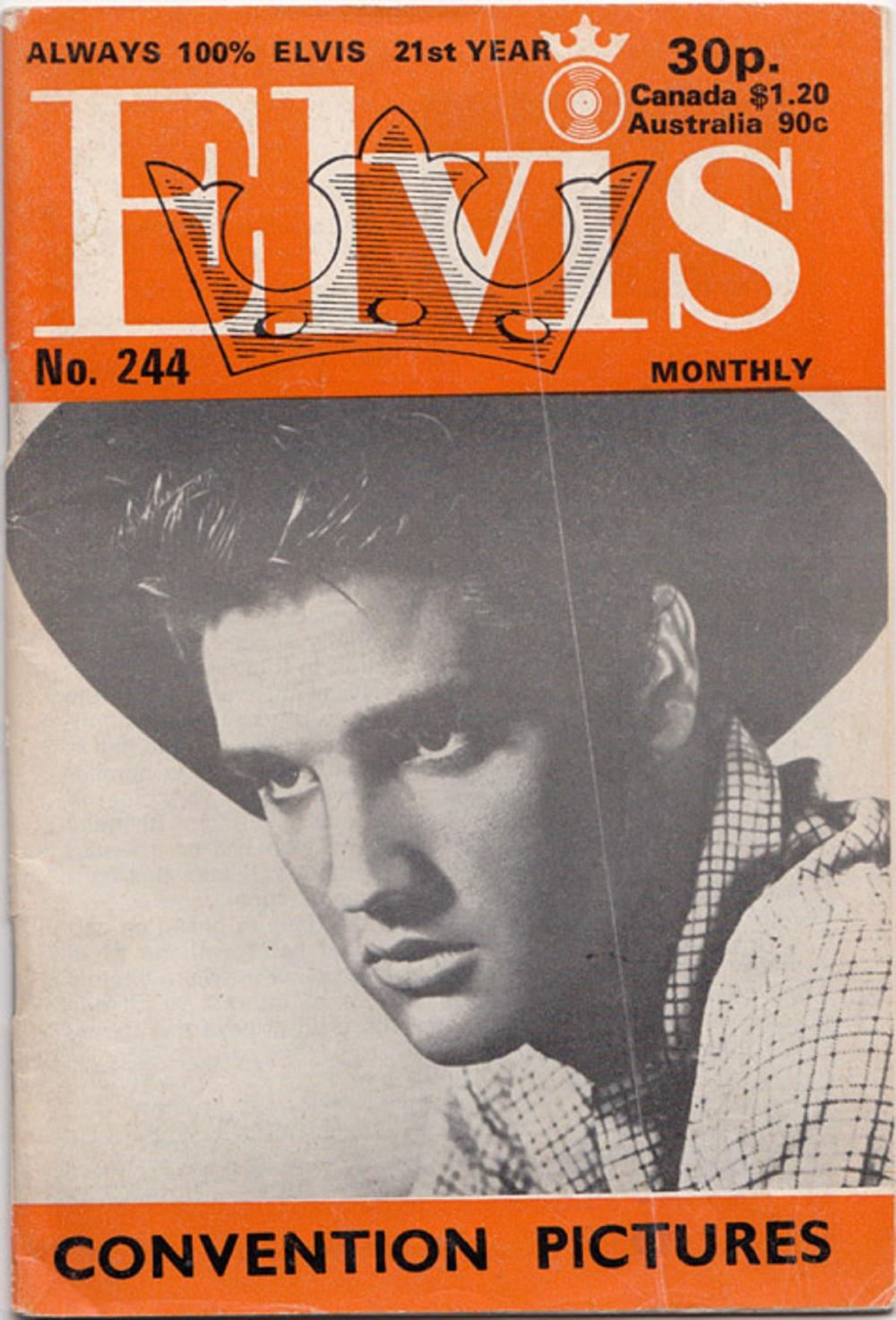 'Elvis' Monthly No. 244 (Ma... image