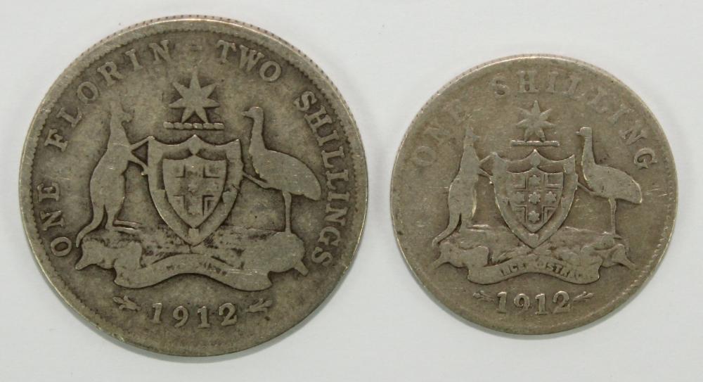 Australia 1912 Shilling & F... image