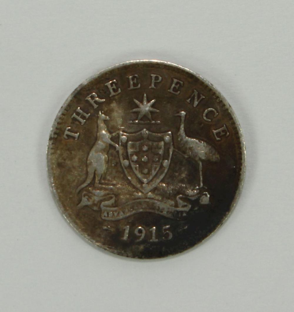 Australia 1915 Threepence, ... image