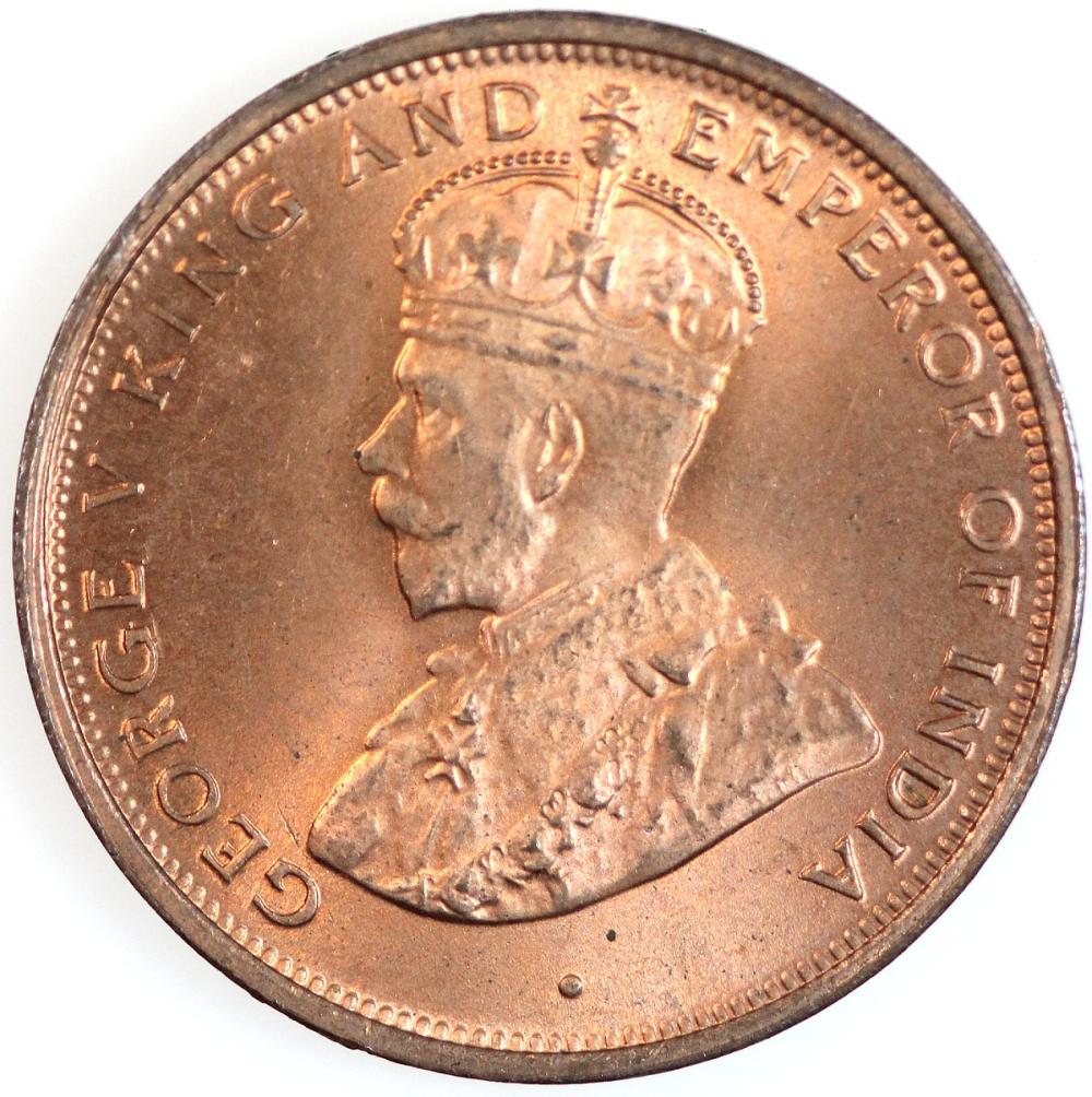 Ceylon 1926 Cent, Gem image