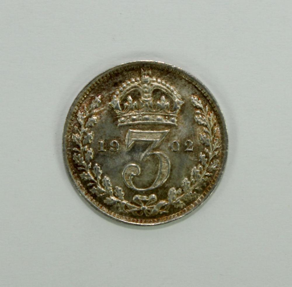 Great Britain 1902 Threepen... image