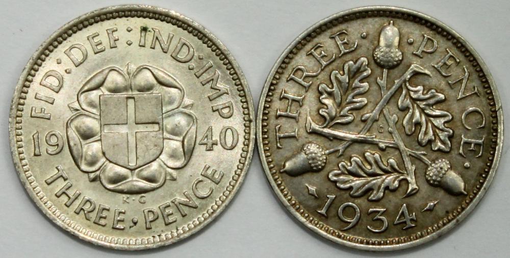 Great Britain 1934 & 1940 T... image