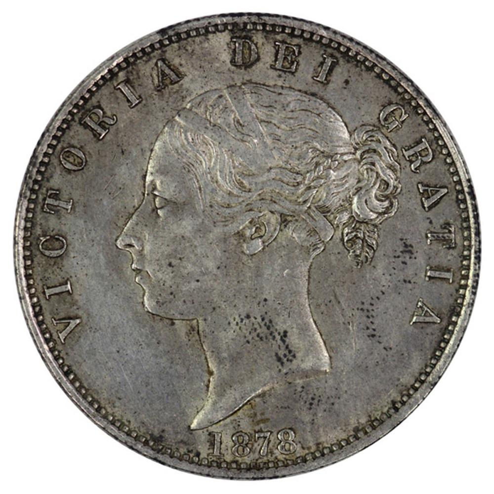 Great Britain 1878 Half Cro... image