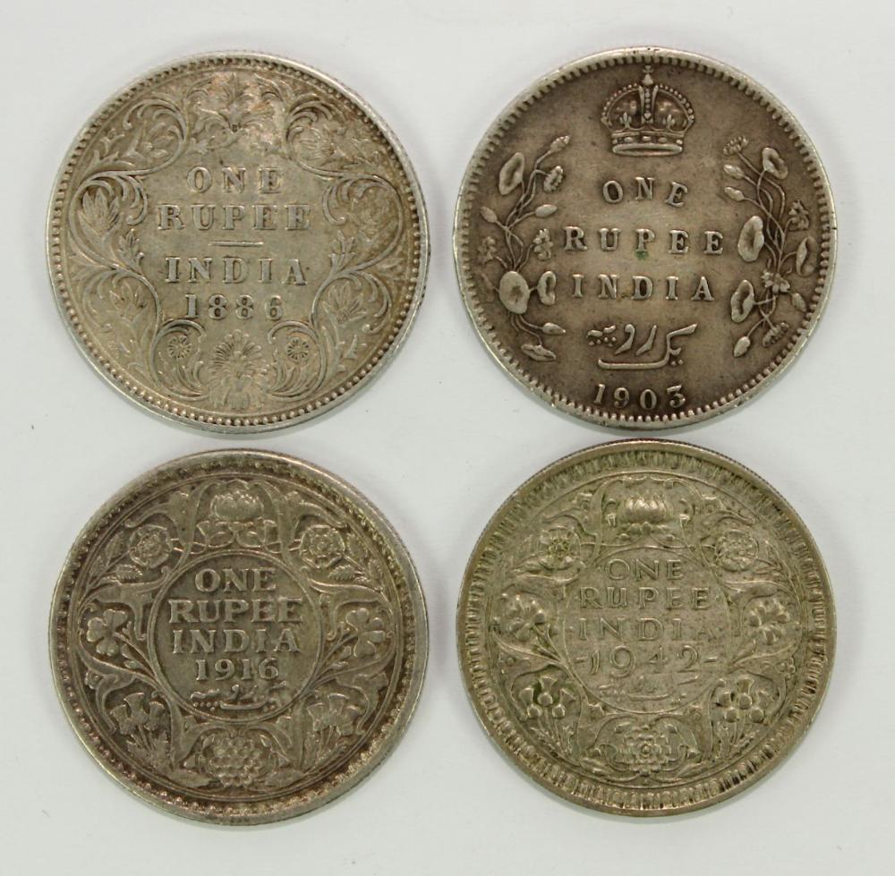 India 1886, 1903, 1916 & 19... image