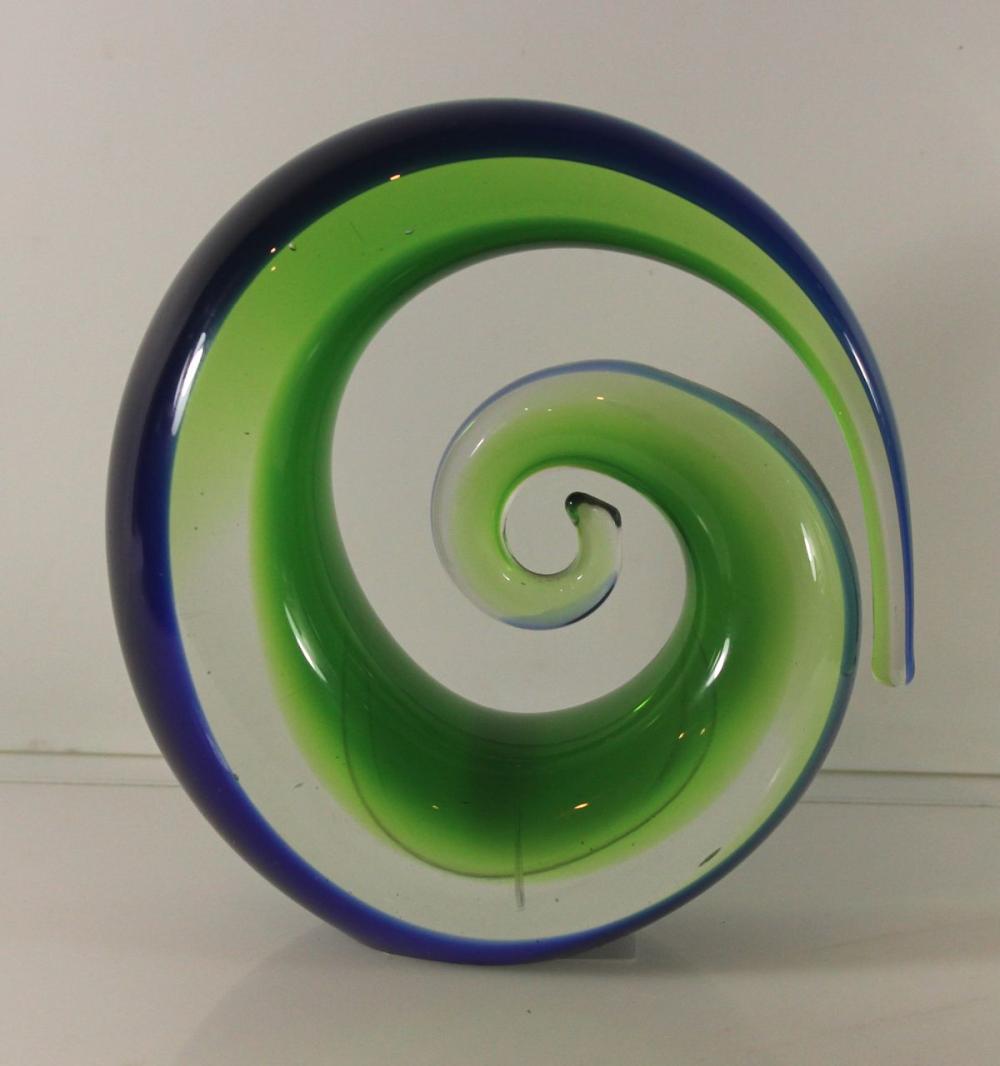 Murano Glass Spiral Table O... image