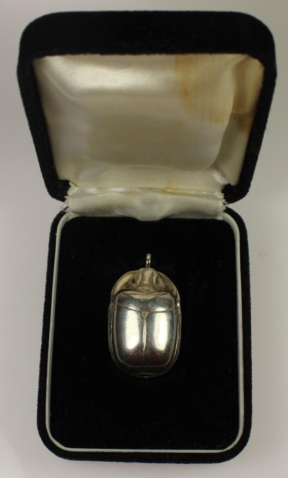 Heavy Scarab Beetle Pendant... image