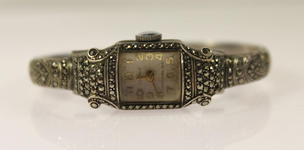 Vintage Sprung Watch Bracel... image