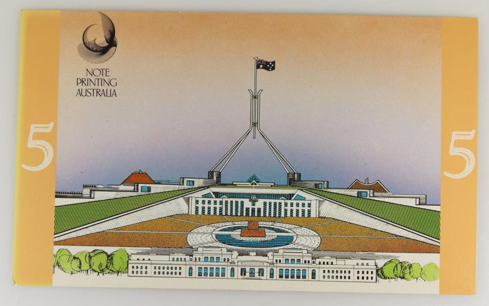 Australia 1992 $5 'Last Pap... image