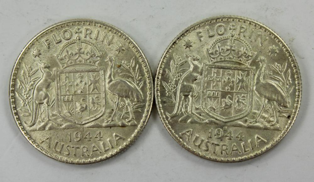 Australia 1945 Florin, Choi... image