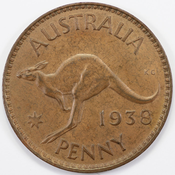 Australia 1938 Penny, Choic... image