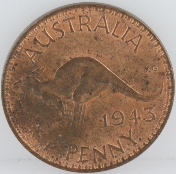 Australia 1943 I (B) Penny,... image