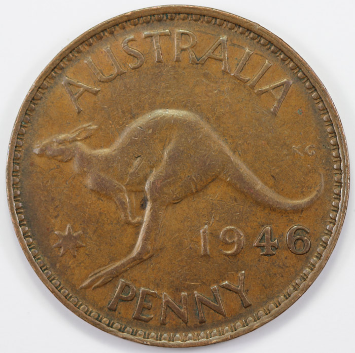 Australia 1946 Penny, good ... image