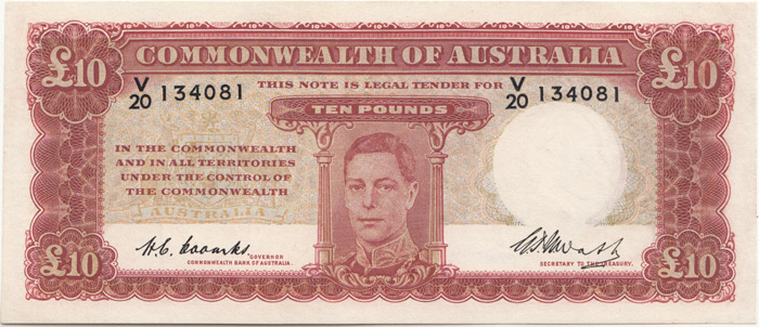 Australia 'Coombs - Watt' £... image