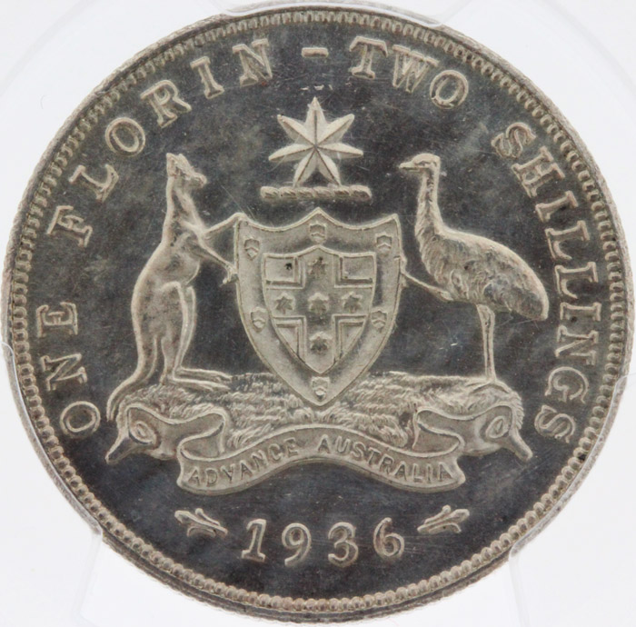 Australia 1936 'Proof' Flor... image