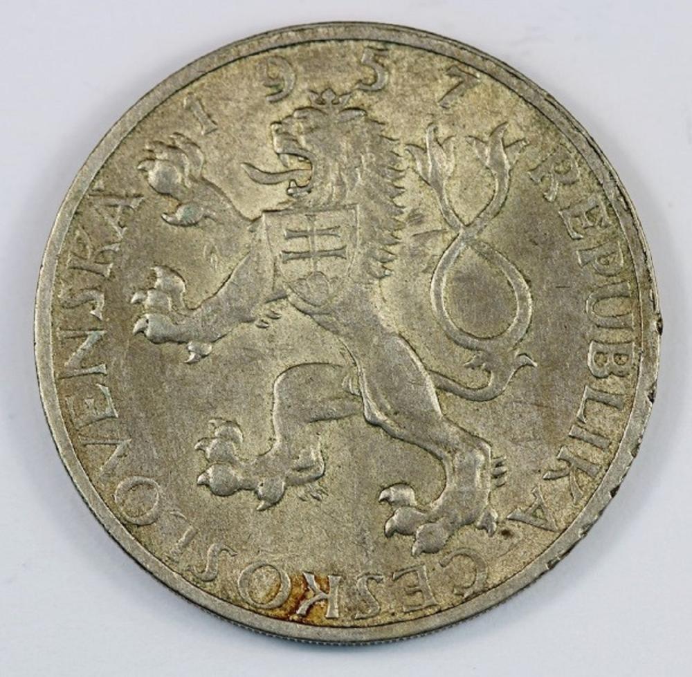 Czechoslovakia. 1957 Silver... image