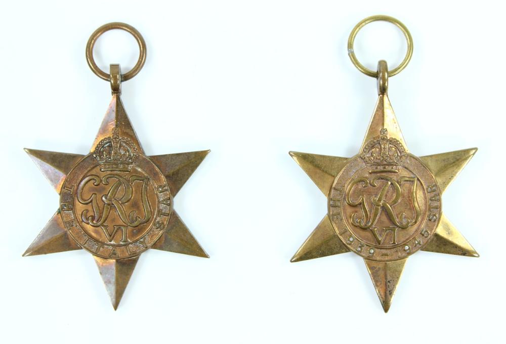 WWII 1939-1945 Star & Italy... image