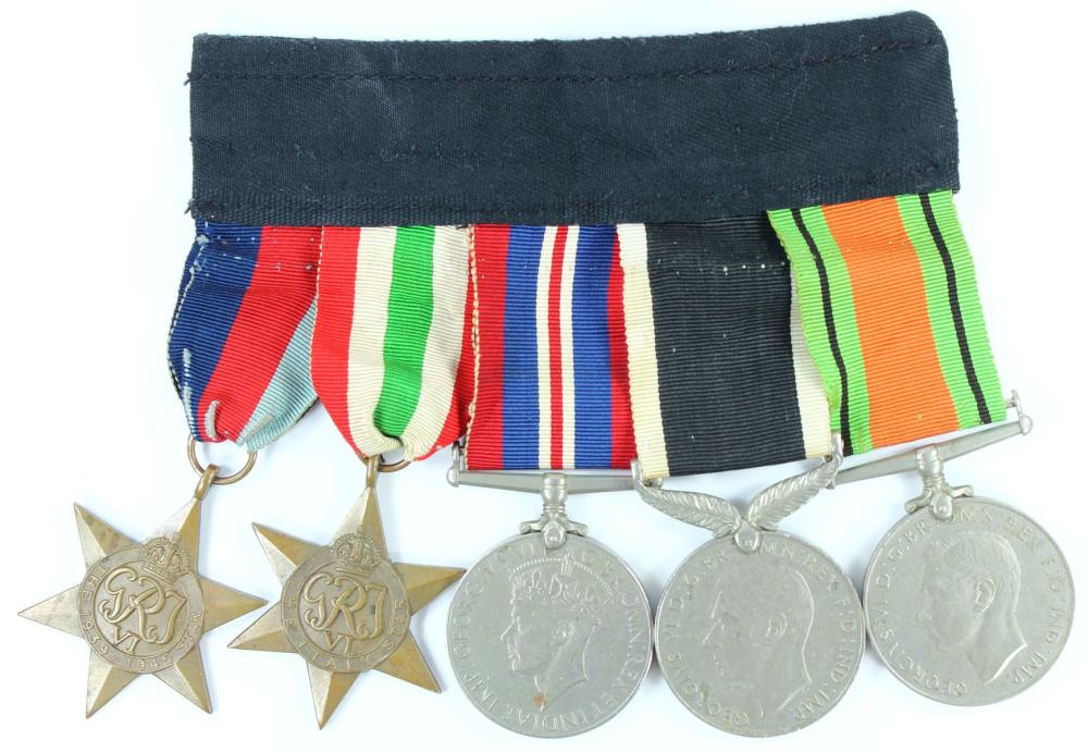 WWII New Zealand Medal Grou... image