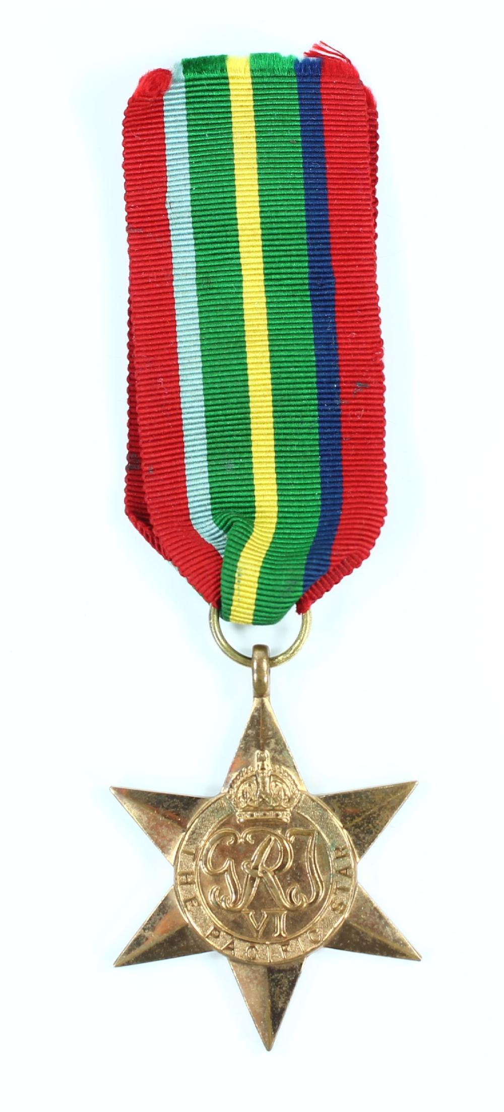 WWII Pacific Star Medal to ... image