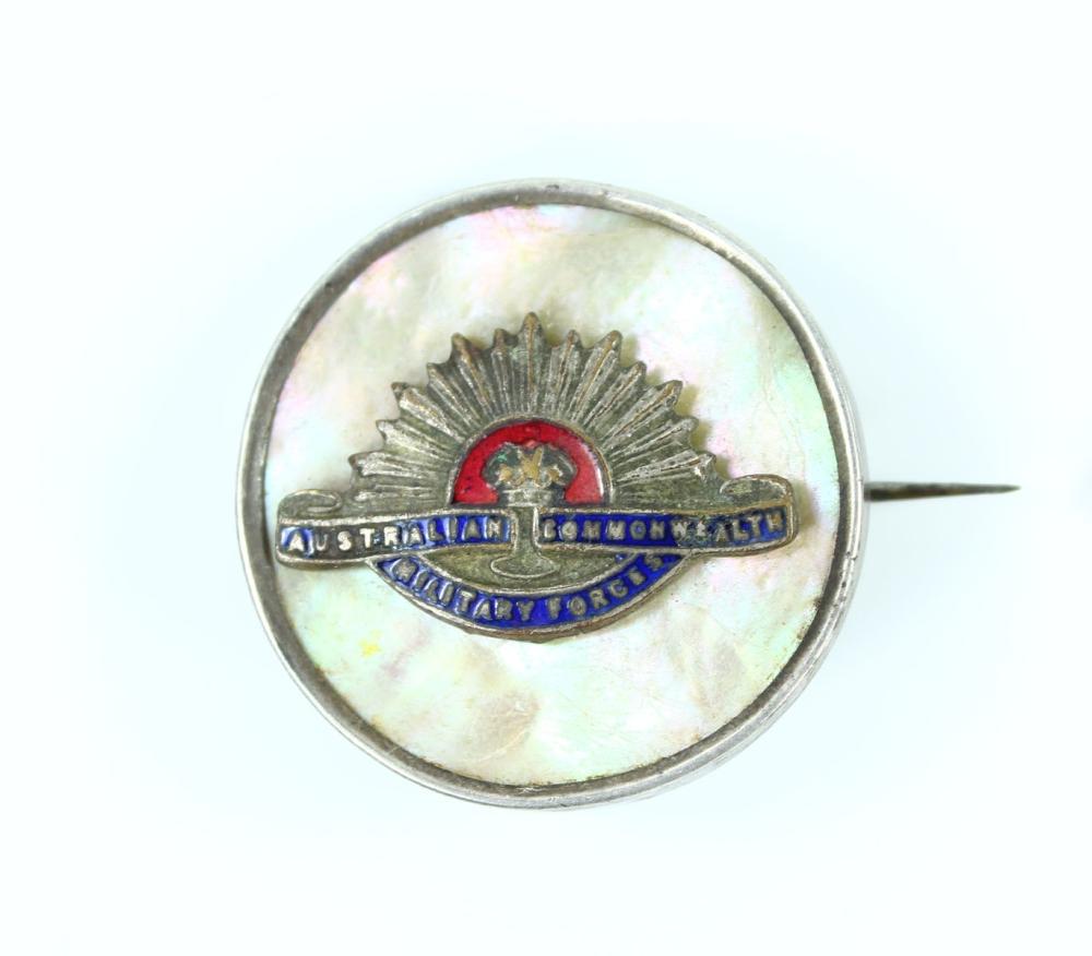 WWI Sweetheart Badge with e... image