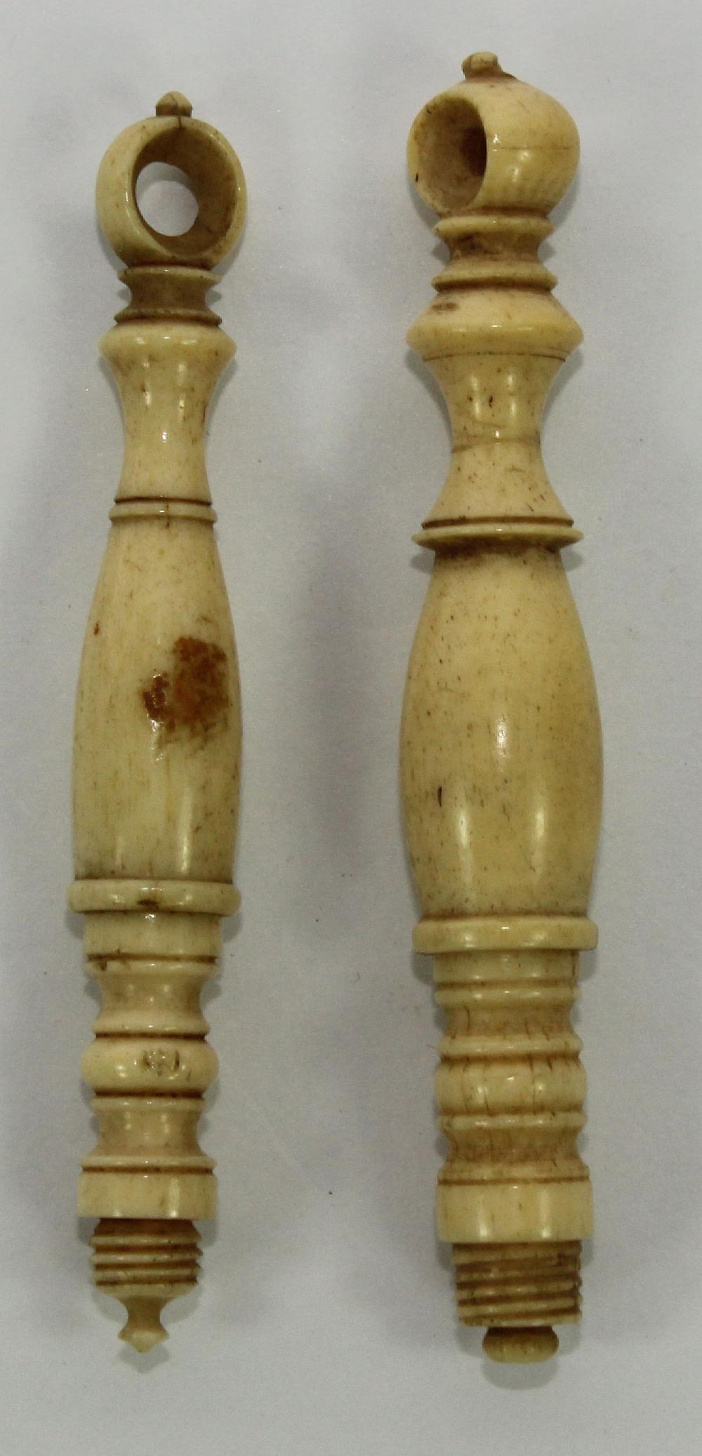 Victorian era Carved Bone S... image