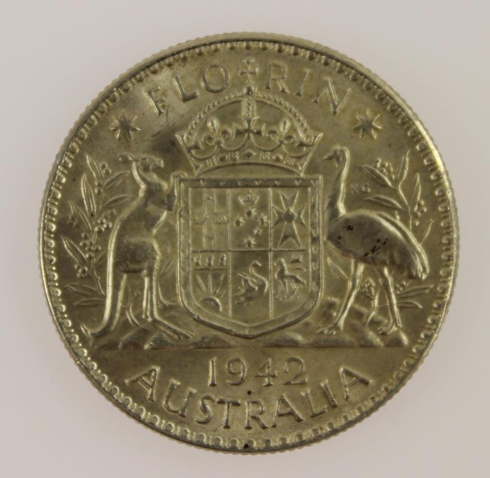 Australia 1942 (M) Florin, ... image