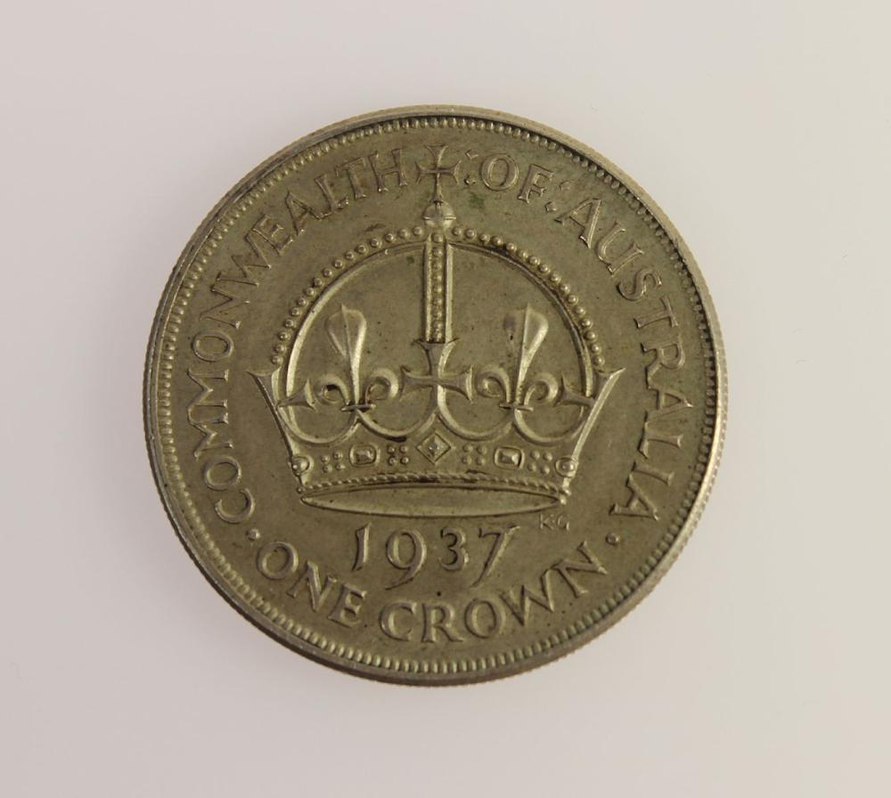 Australia 1937 Crown, about... image