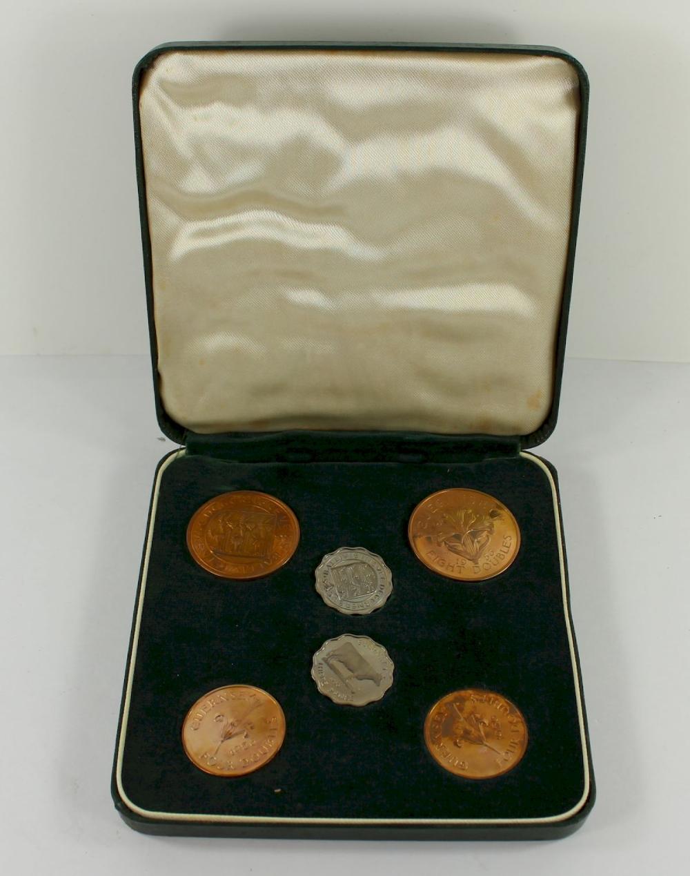 Guernsey 1956 Proof Set in ... image