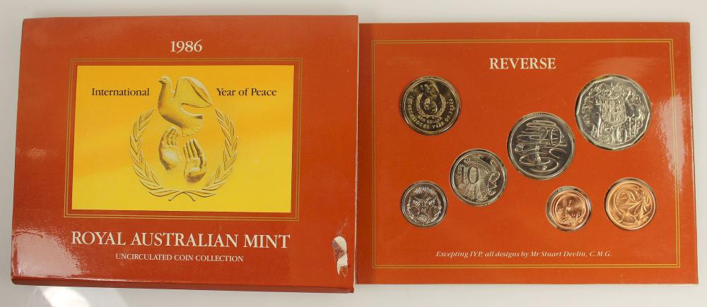 Australia 1986 Mint Set, Un... image