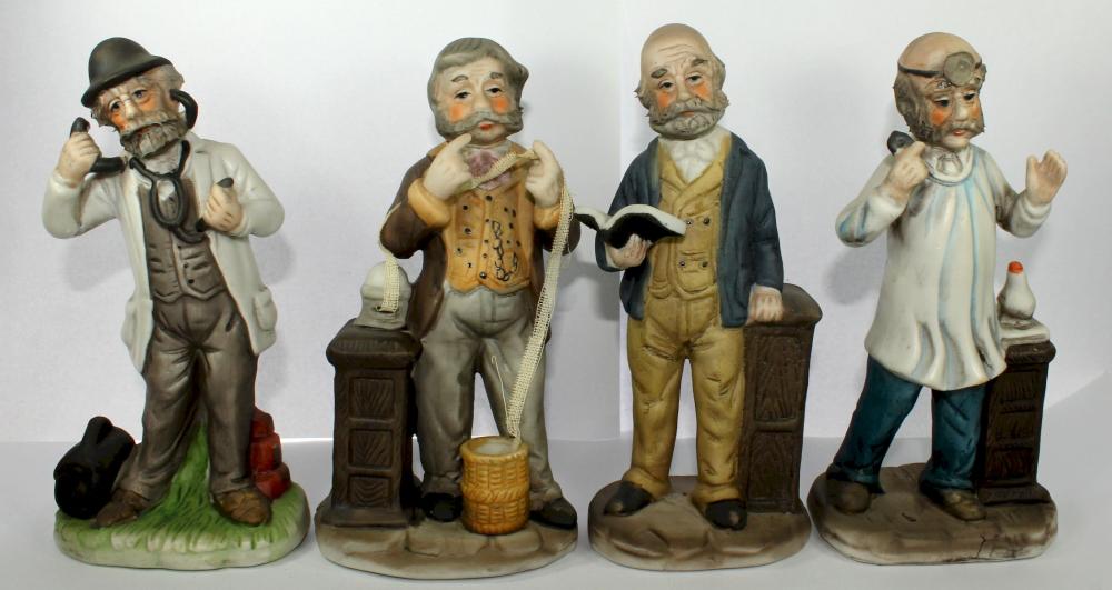 Painted Porcelain Figurines... image