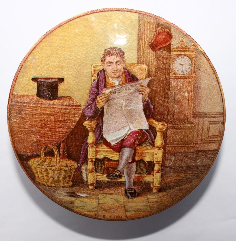 Painted Pot Lid with Base image